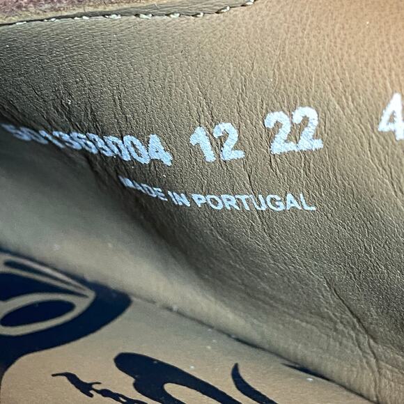 Fly London Wage Tan Leather Strap Heels Shoes Wage368fly Women's Size 41 / US10 - Picture 8 of 8